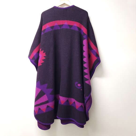 Vintage Tundra Canada Womens wool Boho Cardigan One Size - Picture 2 of 3